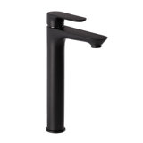 Flou Deck-Mount Single Hole Bathroom Faucet with Drain Assembly