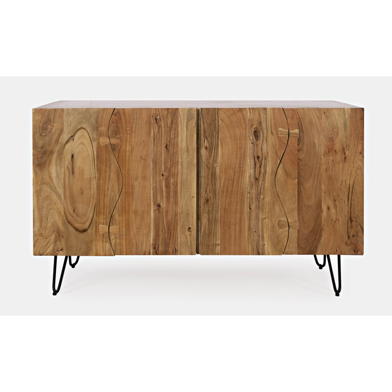 Gordonsville 54'' Solid Wood Sideboard, Light Brown