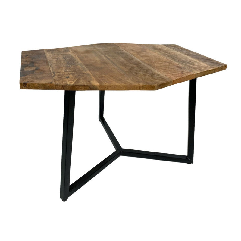 Aitlin Coffee Table, Black, 40cm H x 48cm L x 56cm W