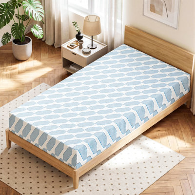 Matelas en mousse viscoélastique gélifiée mi-ferme
