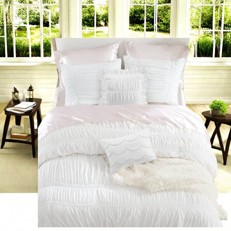 Ensembles de literie en microfibre de qualité supérieure pour grand lit, confort campagnard pour la maison