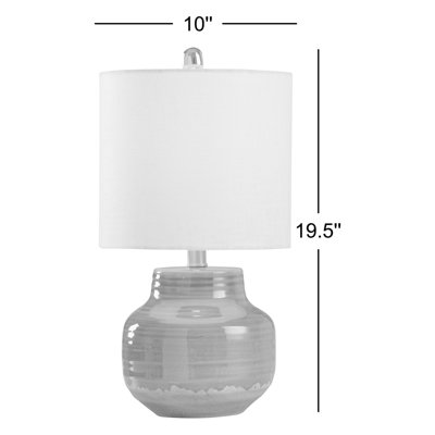 Harbor Mist Ceramic Accent Lamp