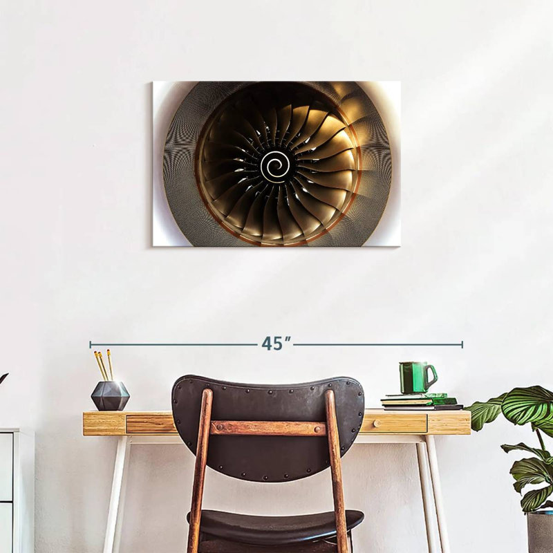 Avion Mehar Sunlit Turbine, H 20 po x l 30 po