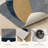 Abstract Geometric Non-Slip Washable Kitchen Mats