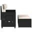 Banc de patio inclinable avec coussins Vidaxl-99049282