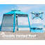 Tente à auvent escamotable 10 x 10 léger, portable et polyvalent pour la plage et les événements sportifs avec protection solaire et installation facile-123103788