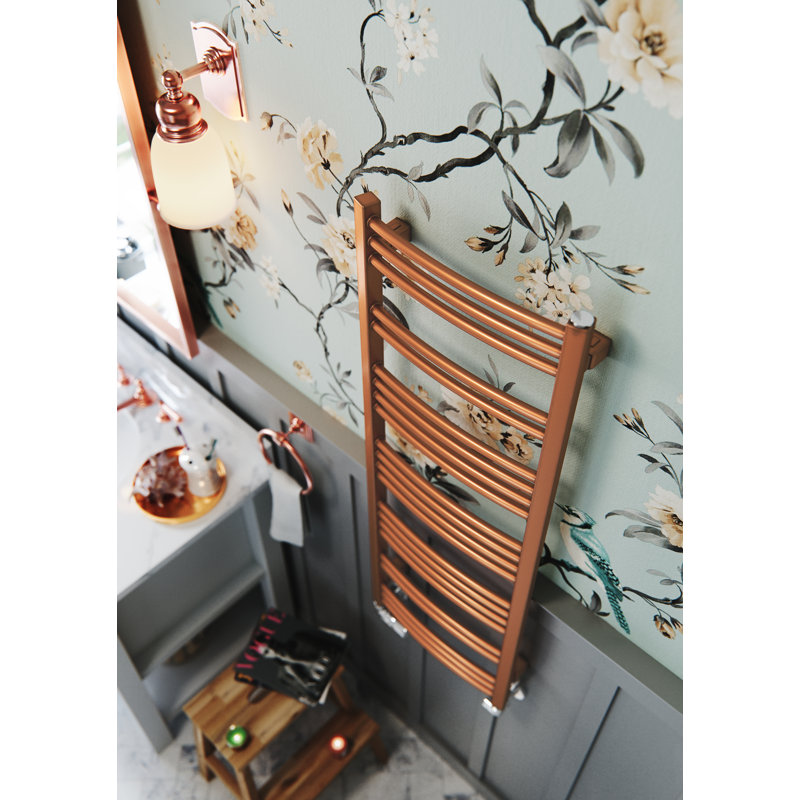 Jade Heated Towel Rail, 114.9 cm H x 40 cm W x 6.5 cm D