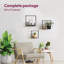 Chacra 3 Piece Square Metal Floating Shelf