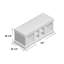 Banc de rangement avec tablettes Agora-1339672515