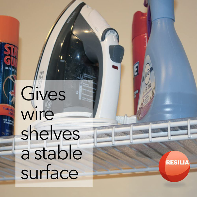 Clear Heavy Duty Vinyl Shelf Liners Set of 4
