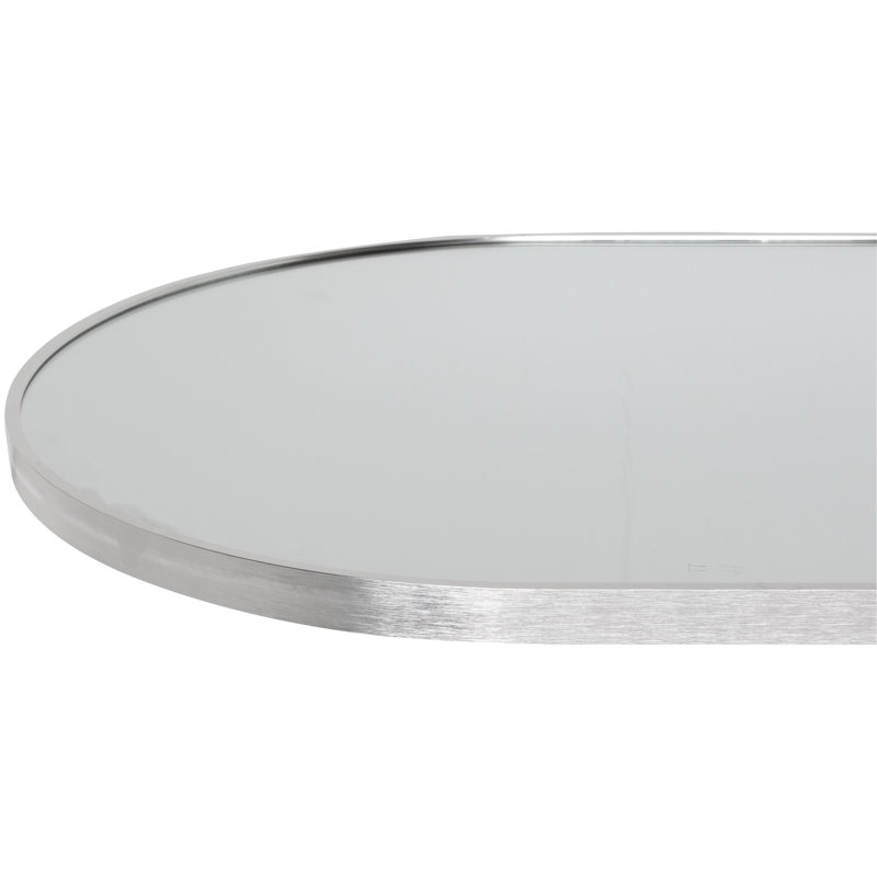 Destefano Essence Accent Mirror, Silver, 65" x 22"
