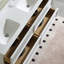 Meuble-lavabo double flottant mural de 60 po, armoire en placage de bois d'ingénierie en contreplaqué, double lavabo intégré à surface solide blanche, 4 tiroirs de rangement à fermeture en douceur-1082490319