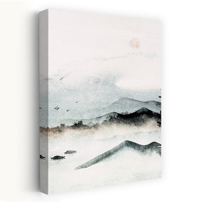 Art contemporain, paysage contemporain, oiseau