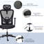 Chaise de travail ergonomique en filet Dilkon