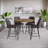 Ebrar Upholstered Counter Stool with Metal Frame-1653980543