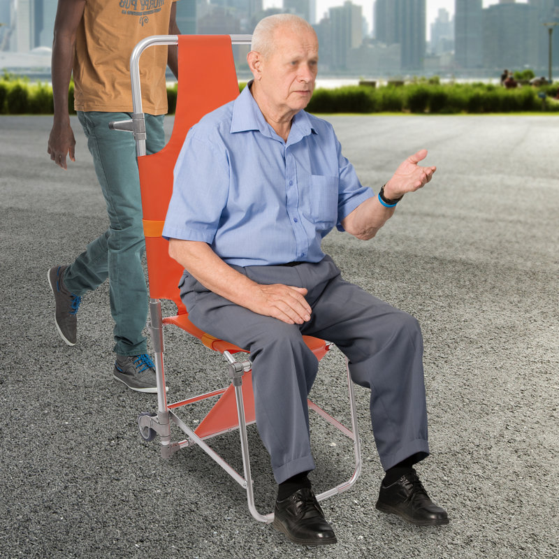 Chaise pliante en métal Teuta