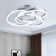 Alliber 3 - Light 23.23'' Simple Geometric LED Semi Flush Mount