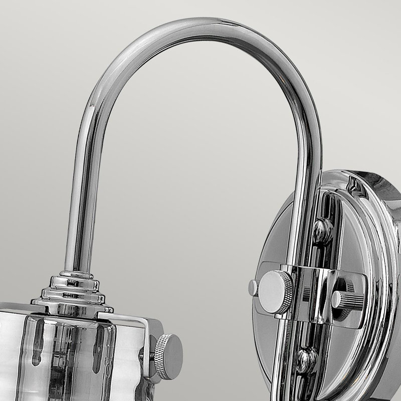 Redfern Steel Armed Sconce, Chrome