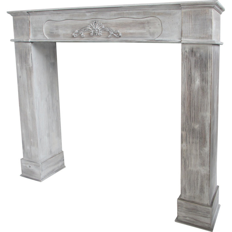 Wood Fireplace Surround