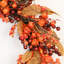 Couronne de 22 feuilles de baies artificielles