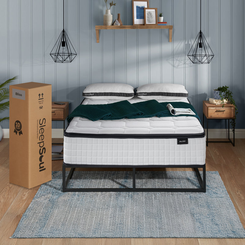 Bliss 2000 Pocket Sprung Mattress, King (150 x 200 cm)
