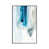 White Floater Framed