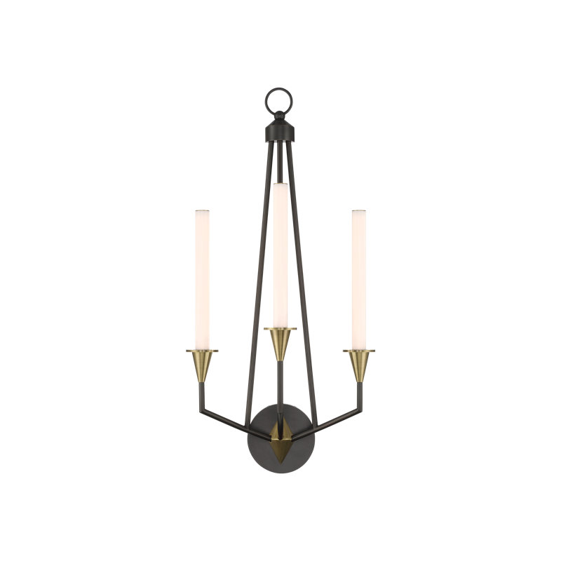Hennin 3 - Light LED Armed Sconce