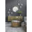 Metal Flat Wall Mirror