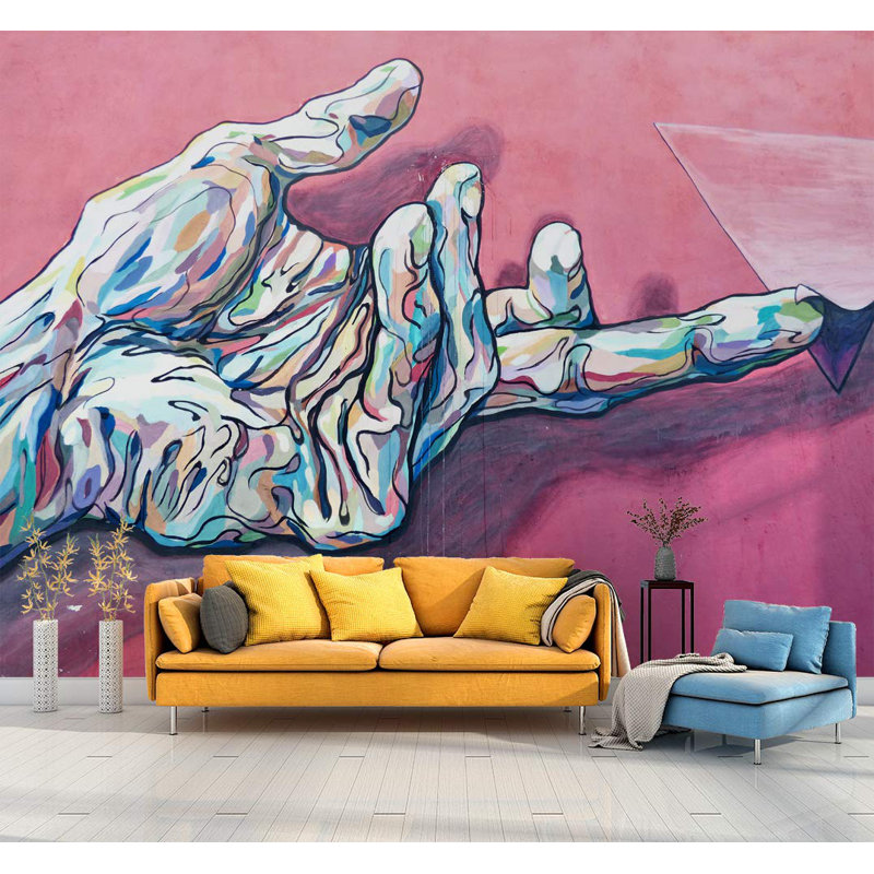 Peinture murale vibrante Graffi Street Painted Graffiti12, L 144 po x l 100 po