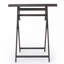 Table pliante d'extérieur en rotin pour patio