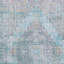 Tapis intérieur / extérieur 3 pi x 5 pi bleu et rose lavable