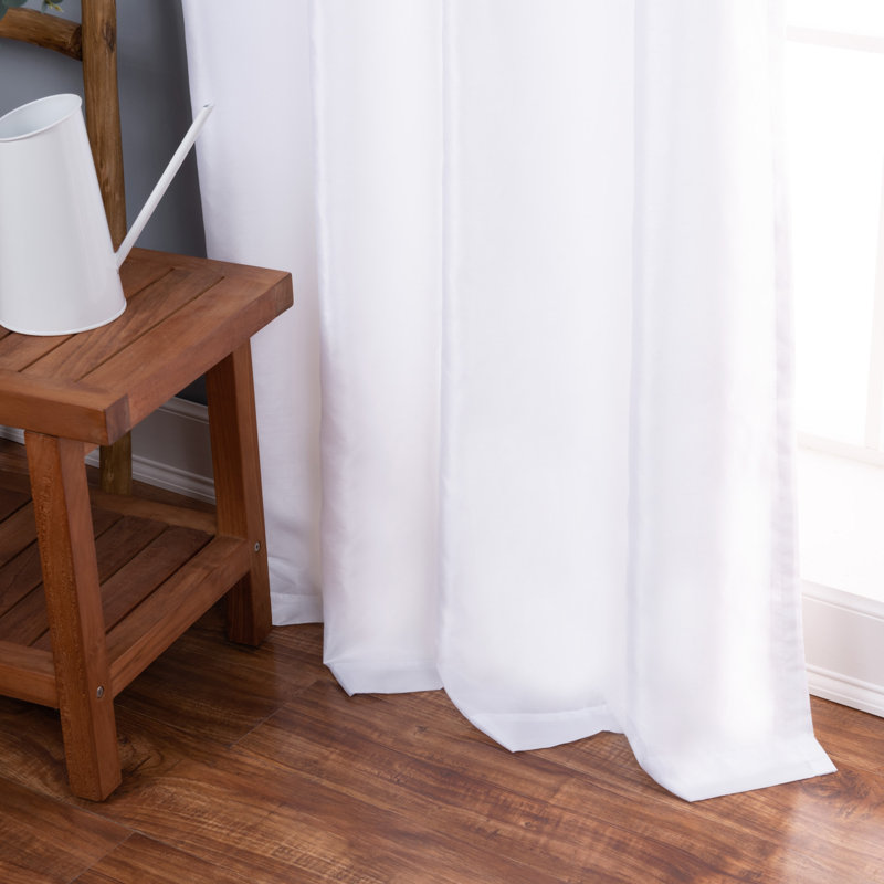 Rideau en polyester Bannack, L 52 po x L 84 po