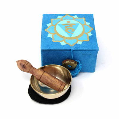 Bol décoratif à méditation de gorge mini chakra Romer