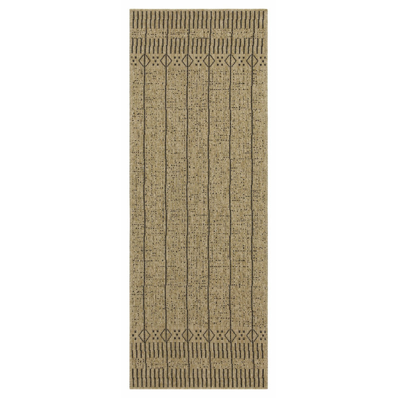 Tapis rectangulaire pour l'intérieur et l'extérieur, Tapis de couloir 2 pi 7 po x 7 pi 3 po