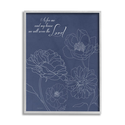 Art de giclée religieuse, contour et motif floral par Carol Robinson