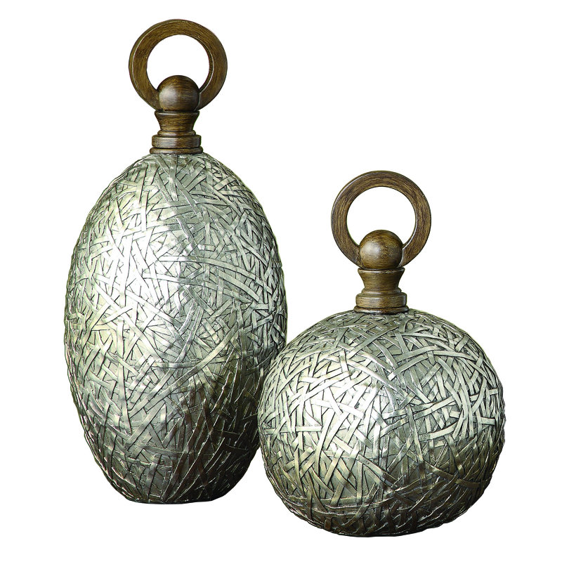 Ensemble de 2 vases Tisdale