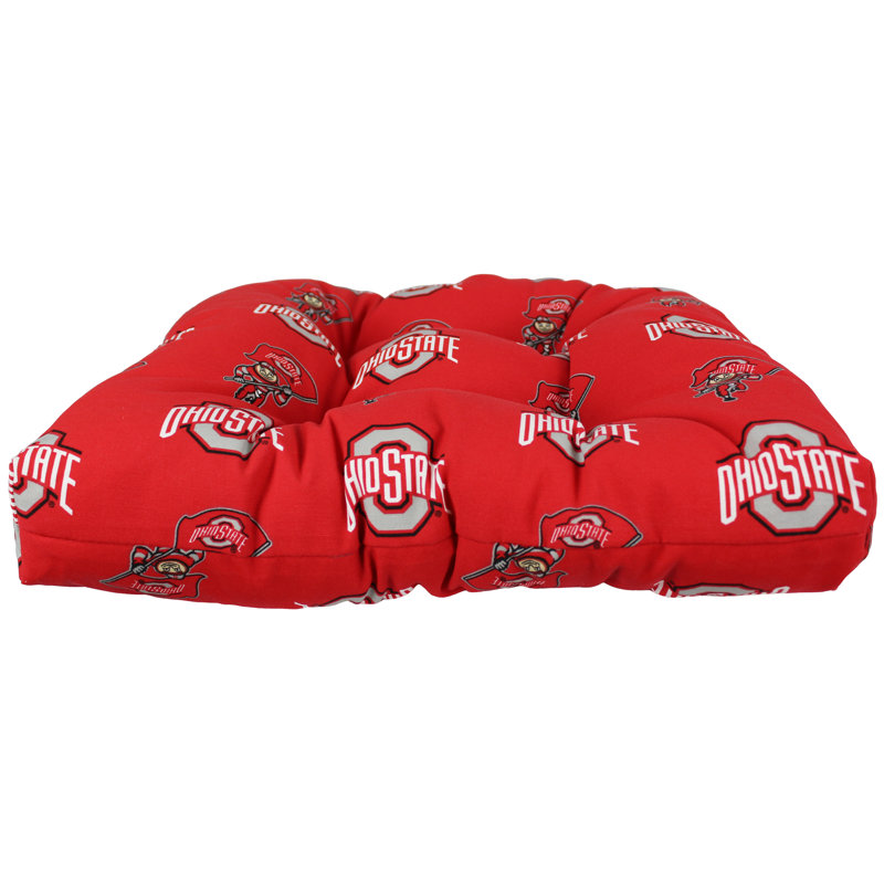 NCAA Outdoor 3'' Dining Chair Cushion
