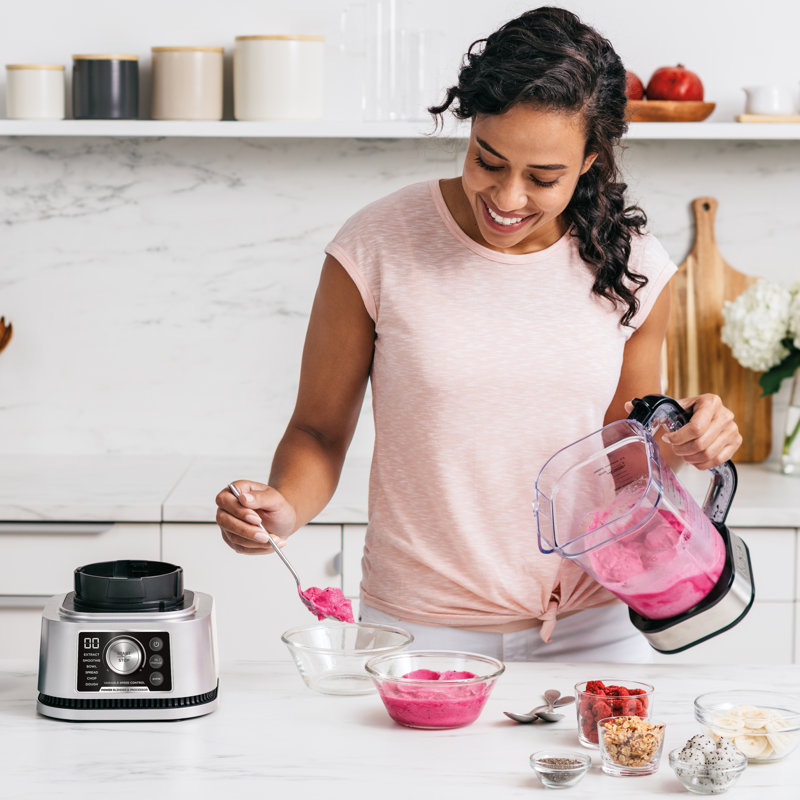 Ninja® Foodi® Power Blender & Processor System with Pitcher & To-Go Cups,1400 W, 6 Functions for Bowls, Spreads, & Dough
