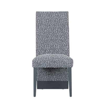 Ensemble de 2 chaises de salle à manger noires STACEY