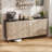 63" Large Sideboard Cabinet with Adjustable Shelves-1914693822