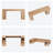 Modern 70.8" Console Table – Thick Wood Design for Entryway, Behind Sofa & Hallway-1355230046