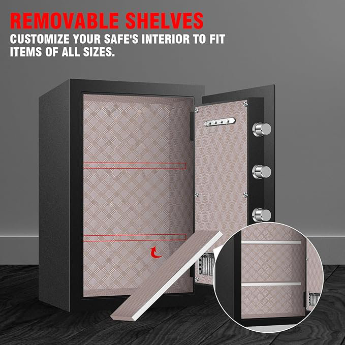 GAINESVILLE DISCOUNT FURNITURE INC Petit coffrefort biométrique à