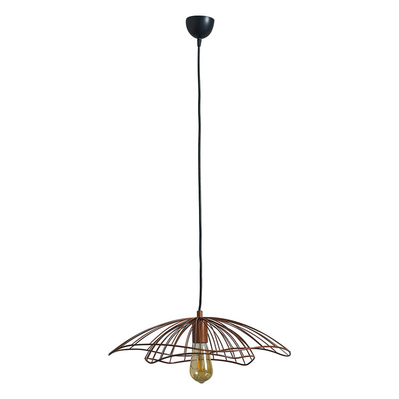 1 - Light Cone Pendant, Copper