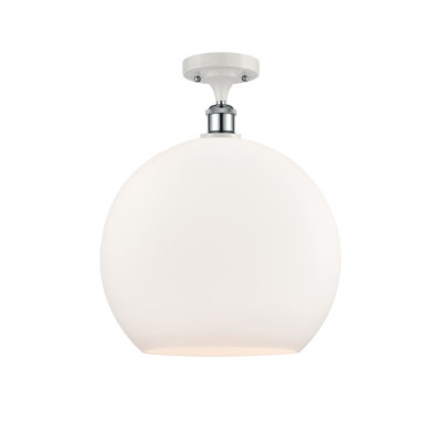 Plafonnier semi-encastré 1 lumière Cindi