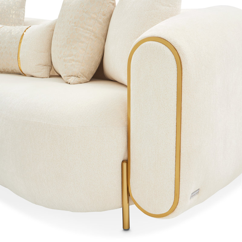 Sassani Sofa, 31" H x 80" W x 38.5" D