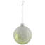 Ornements de Noël boule de verre en forme de flocons de neige - 3 po (80 mm) - 4 carats-108141716