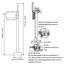 Floor Waterfall Faucet with Diverter-88846885