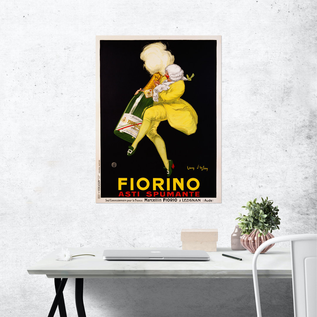 Plakat Fiorino Asti Spumante, 1922 von Jean d'Ylen