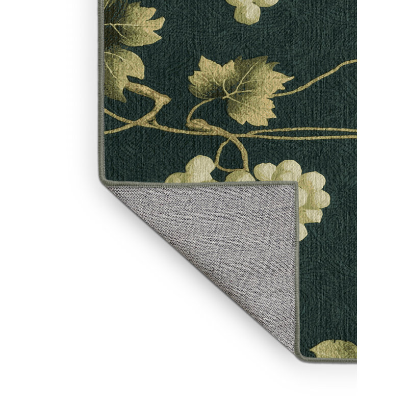  Tapis lavable raisins sans pépins de fruits Thompson, Carré 5 pi