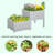 2-Piece Raised Garden Bed with Legs-1033501719